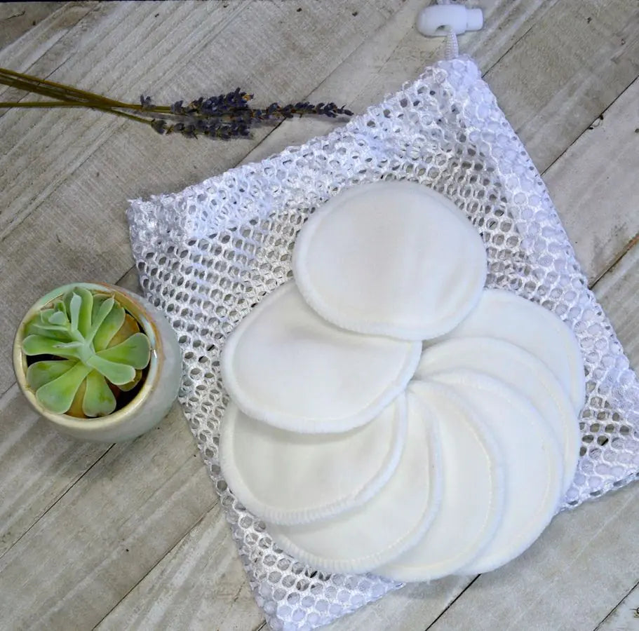 No-Waste Reusable Bamboo Facial Rounds Pads (5pcs)