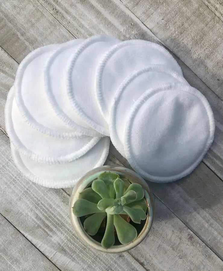 No-Waste Reusable Bamboo Facial Rounds Pads (5pcs)