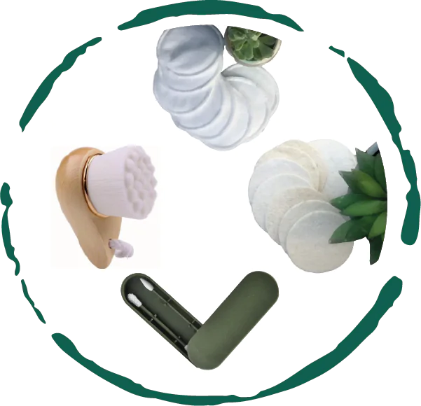 No-Waste Facial Skin Care Accessories Bundle (12-Piece Set)